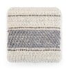 Grady - Square Pouf - Blue / Natural - Image 2