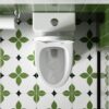 Gloss Tornado Flush 1 Piece Toilet With Soft Closing Seat, Water Saving Dual Flush - Gloss White - Image 7