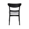 Dining Chair (Set of 2), Mid Century Dining Chairs With Cushioned Seats And Wood Frame - Light Gray / Black - Image 10