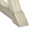 Accent End Table, Square, Transitional - White - Image 7