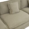Modern Sofa Modular Sofa Couch Upholstered L - Shape Sectional Sofa With Side Storage Pockets For Living Room - Brown - Image 21