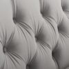 Ken - Upholstered Button Tufted Sofa - Opal Gray - Image 9