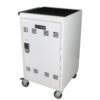 Mobile Charging Cart And Cabinet For Tablets Laptops 30 Device With Combination Lock - Antique White - Image 5
