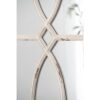 Rectangular Wooden Wall Mirrors With Distressed Frame, Vertical Or Horizontal, Home Decor For Living Room (Set of 2) - White - Image 5