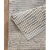 Geometrix - 2'7" X 9'10" Area Rug Runner With Geometric / 3D Effect - Ivory / Gray - Image 4