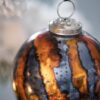 Christmas Ball Ornaments, Glass Decorative Hanging Ball Christmas Tree Ornaments, For Holiday Party Decorations (Set of 6) - Multi - Image 4