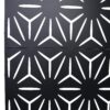 Outdoor & Indoor Privacy Screen, Metal Privacy Screen, Freestanding Decorative Privacy Screen For Deck Balcony Patio - Black - Image 11