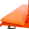 Heavy Duty Drywall Sheet Cart & Panel Dolly With 2400Lbs Capacity, Mold On Rubber Wheels, Steel Construction - Orange - Image 9