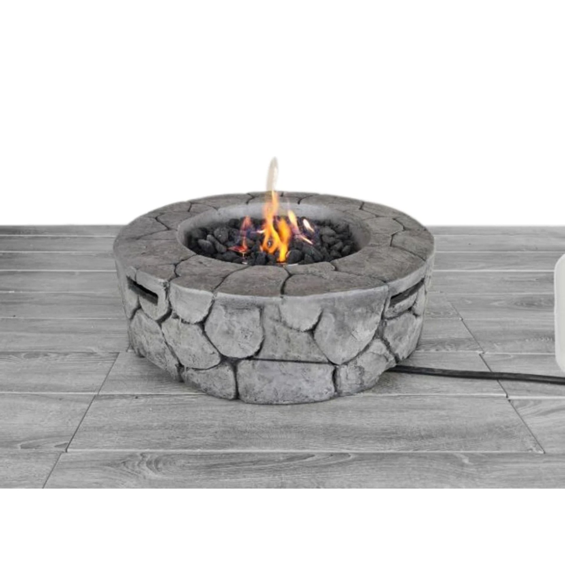 Reinforced - Outdoor Fire Pit - Stone Gray - Image 2