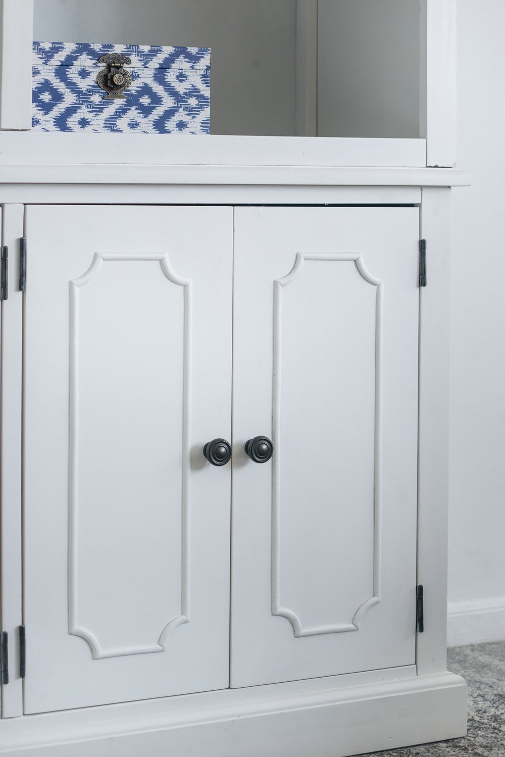 Solid Wood Cabinet - White - Image 14