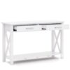 Kitchener - Console Sofa Table - White - Image 2