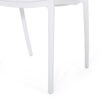 Outdoor Stacking Dining Side Chair (Set of 2) - White - Image 12