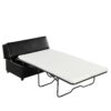 Twin Size Folding Ottoman Sleeper Bed With Mattress Convertible Guest Bed - Black - Image 16