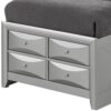 Marilla - Twin Storage Bed - Silver Champagne - Image 7