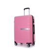 Hardshell Suitcase Double Spinner Wheels Pp Luggage Sets Lightweight Durable Suitcase With Tsa Lock, 3 Piece Set (20/24/28) - Pink - Image 10