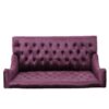 Nurturing - Upholstered Loveseat With Wing Back And Diamond Tufting - Raisin - Image 7