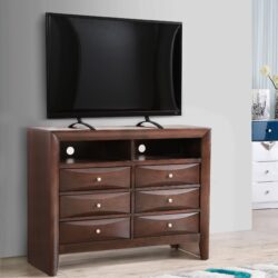 Marilla - Media Chest - Cappuccino