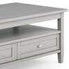 Warm Shaker - Coffee Table - Fog Gray - Image 7