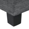 U Shaped Sectional Sofa Chenille Upholstered With Movable Storage Ottoman - Dark Gray - Image 27