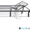 Bthu - Queen Adjustable Bed Base With Head Position Adjustment - Black - Image 5