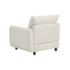 2 Seats Modular Sectional Sofa Corner Chair Sofa Couch - White - Image 12