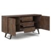 Lowry - Sideboard Buffet - Rustic Natural Aged Brown - Image 6