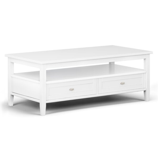 Warm Shaker - Coffee Table - White