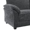 Free Combination Modular Convertible Sectional Sofa Bed Set, 4 Seat Upholstered Sleeper Corner Couch, Deep Seat Loveseat With Ottoman - Gray - Image 12
