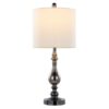 Montgomery - Contemporary Table Lamp Built In USB Port (Set of 2) - Gun / White - Image 3