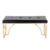 Constellation - Contemporary Bench - Gold / Black - Image 4