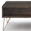 Hunter - Lift Top Coffee Table - Ebony - Image 4