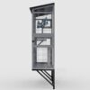 Large Walk In Outdoor Catio For Cats With Roof And 3 Access Doors - Gray - Image 13