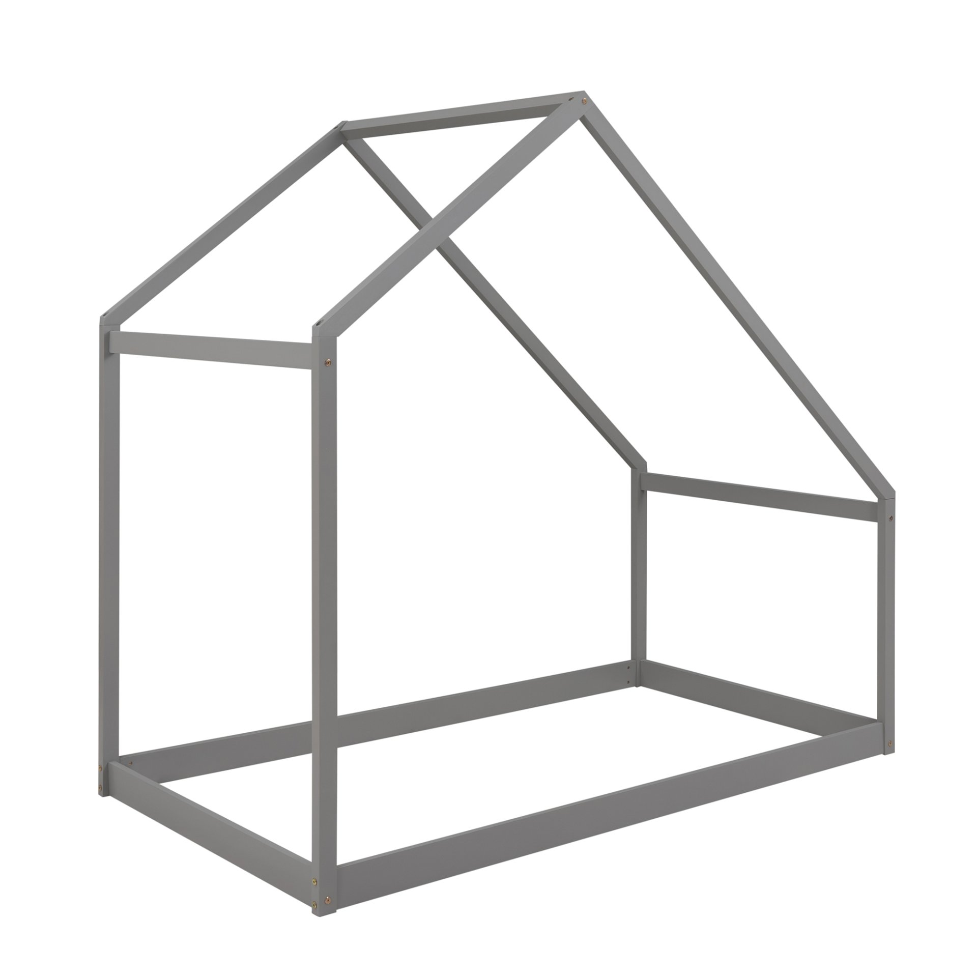 Twin Size Playhouse Style Bed - Gray - Image 6