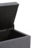 Darcy - Storage Ottoman Bench - Slate Gray - Image 3