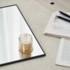 Modern Home Decor Full Length Mirror Aluminum Alloy Frame High Definition Shatter Proof - Black - Image 6