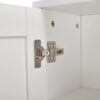 Home Bathroom Shelf Over-The-Toilet, Bathroom Spacesaver, Bathroom Storage Cabinet Organizer - White - Image 8