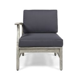 Perla - Left Armchair - Gray