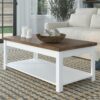 Hampton - Hampton - Coffee Table - Jasmine Whitewash / Barnwood - Image 6