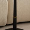 Modern Square Coffee Table And Computer Desk - Black / Gold - Image 9