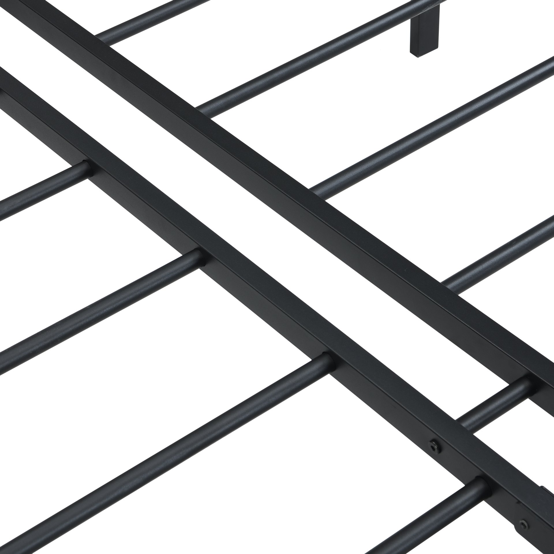 Full Size Bed Frame With Quiet Support - Black - Image 9