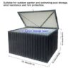 Metal Storage Box Store Small - Black - Image 4