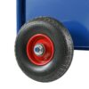 Heavy Duty Panel Dolly With 2 Handles, 10" Solid Rubber Tires, 1000 Lbs Capacity, All Terrain For Drywall & Doors - Blue - Image 13