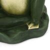 Charming Frog Prince Umbrella Base With Concrete Design - Green - Image 10
