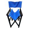 Folding Director Chair Canvas (Set of 2) - Blue - Image 8