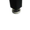 Metal Adjustable Worktable With Socket And Wooden Top - Black - Image 7