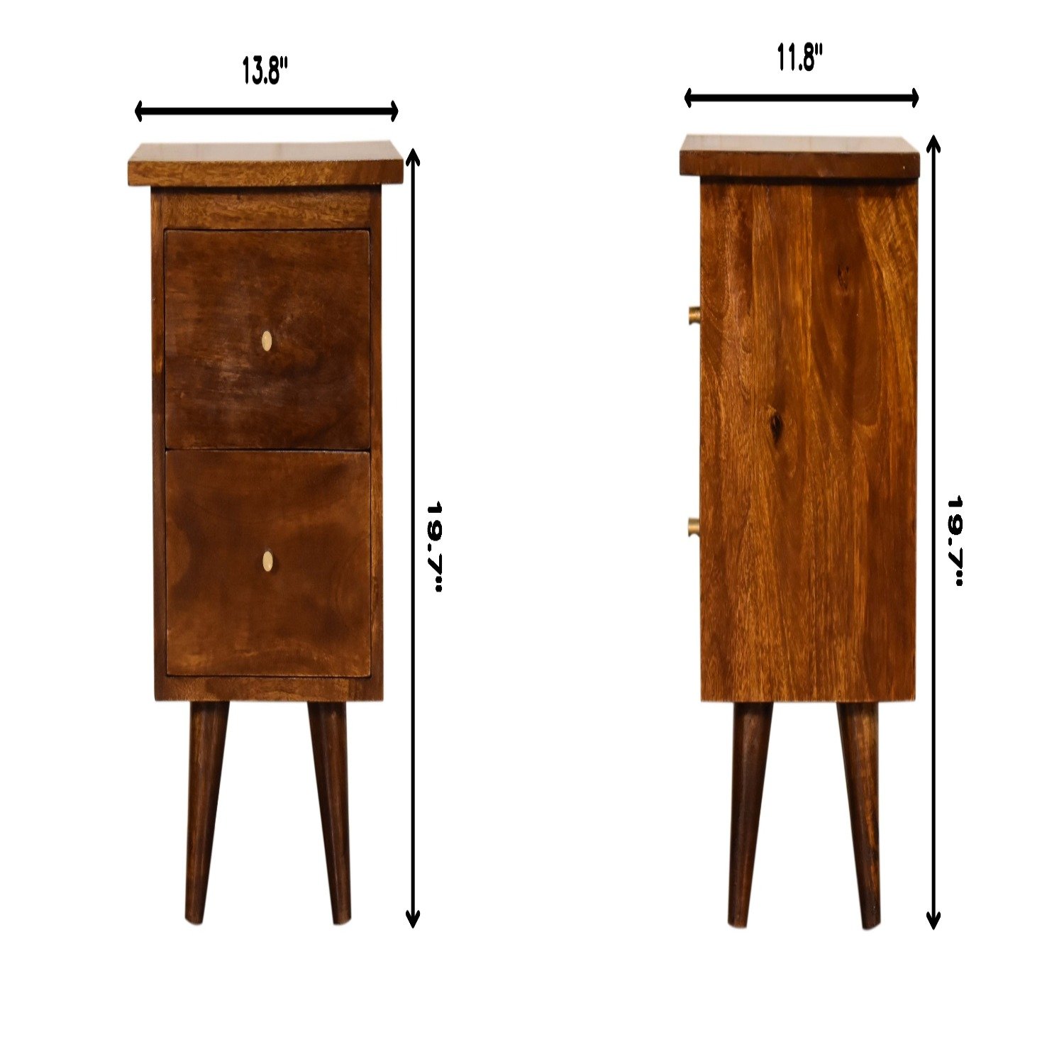 Bedside Table - Chestnut - Image 3