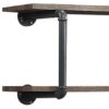 Brantley - Antique Wall Rack - Oak - Image 3