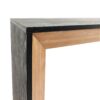 Modern Wood Console Table Entryway Table Sofa Table & Contemporary Design - Black / Natural - Image 9