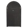 Arch Wood Wall Mirror - Brown Antique White - Image 12