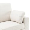 Power Recliner Sectional Sofa Home Theater Reclining Sofa With Two USB Ports, Two Storage Drawers For Living Room - Beige - Image 23